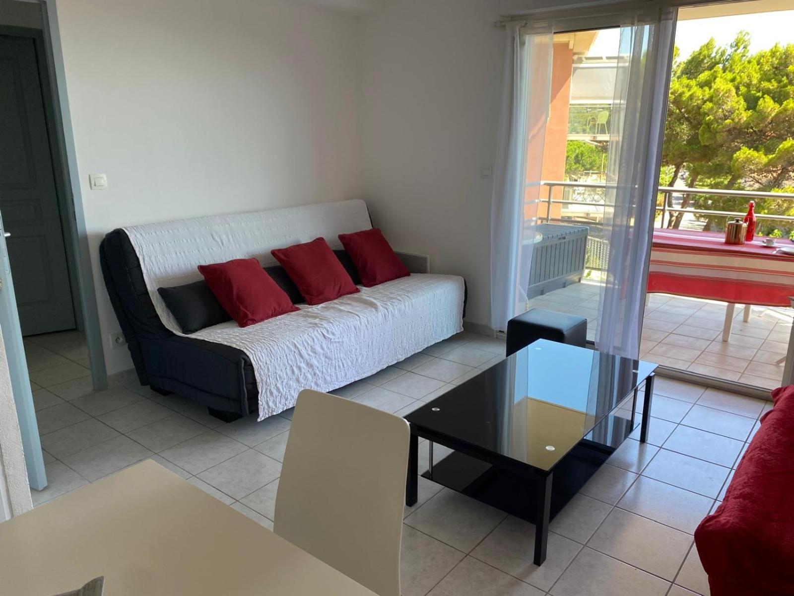 Appartement 4 Pers - Terrasse - Vue Mer - Proche Plage Saint-Pierre-la-Mer  Luaran gambar